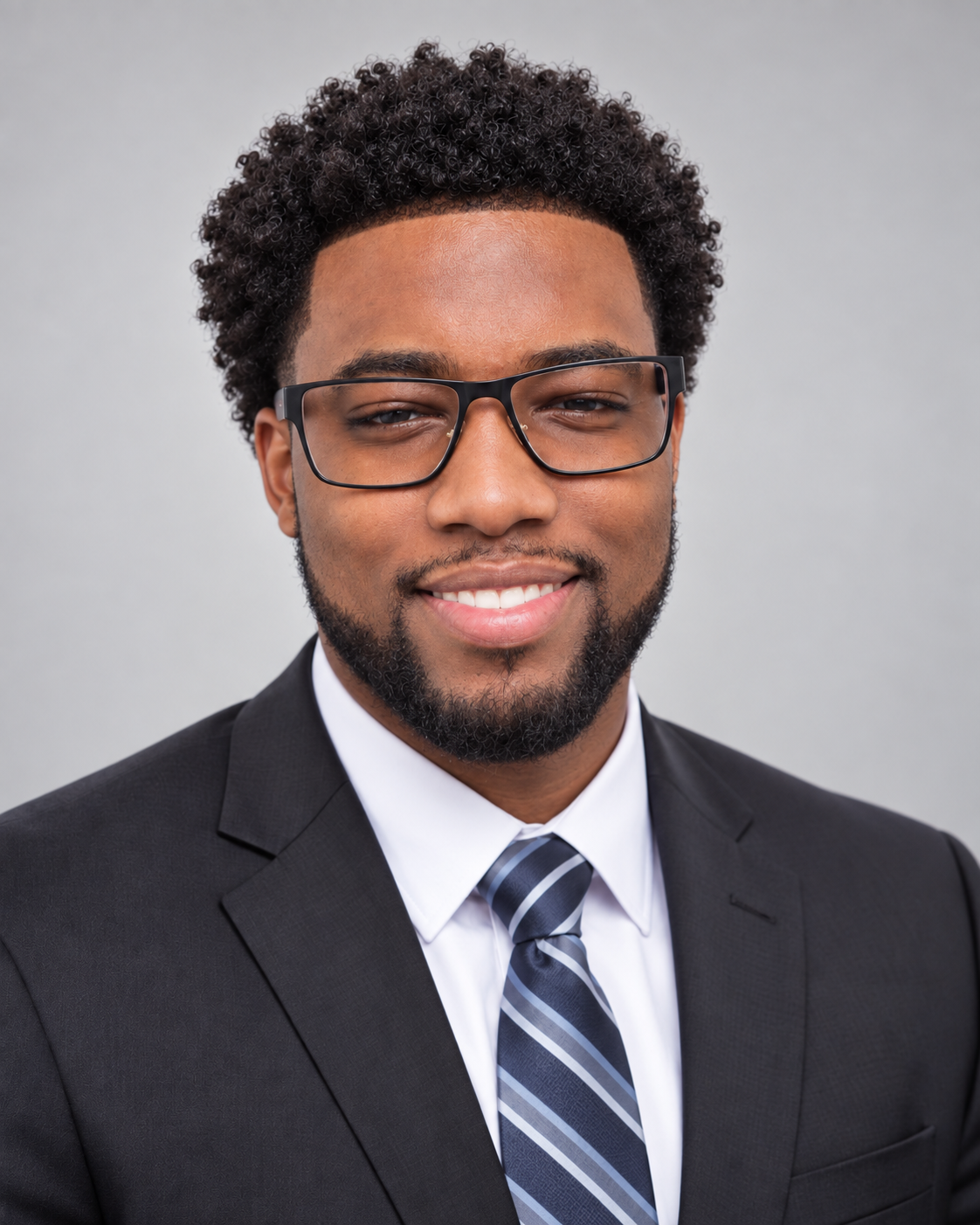Professional headshot of Jourdon Hunter